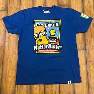 Johnny Cupcakes x 7Eleven Nutter Butter 5 Nutty Decades Tee XL